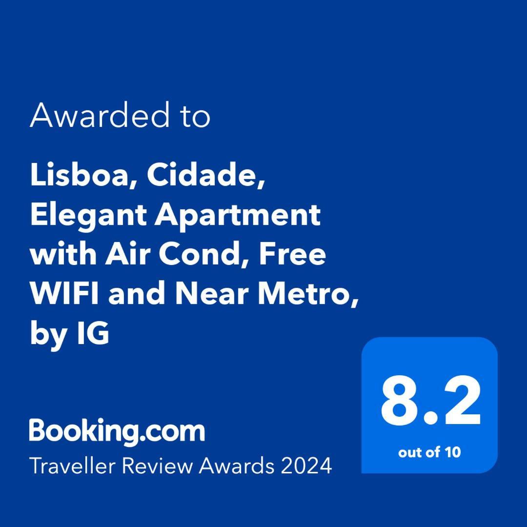 Lisboa, Cidade, Elegant With Air Cond, Free Wifi And Near Metro, By Ig * Lissabon
